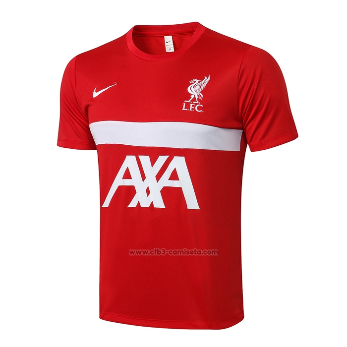 Camiseta de Entrenamiento Liverpool 2021-2022 Rojo